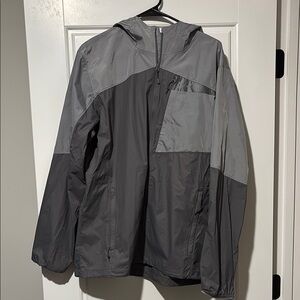 Men's Gray Hooded Jacket